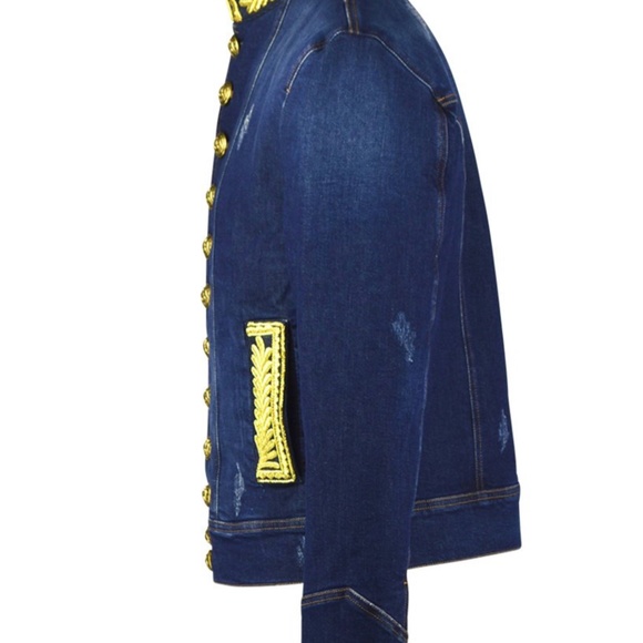 Denim Jacket luxurious - Picture 6 of 12